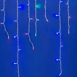 ULD-B3010-200-TWK MULTI IP67 Бахрома светодиодная с эффектом мерцания, 3м, Соединяемая, 200 светодиодов, Разноцветный свет, Провод белый.