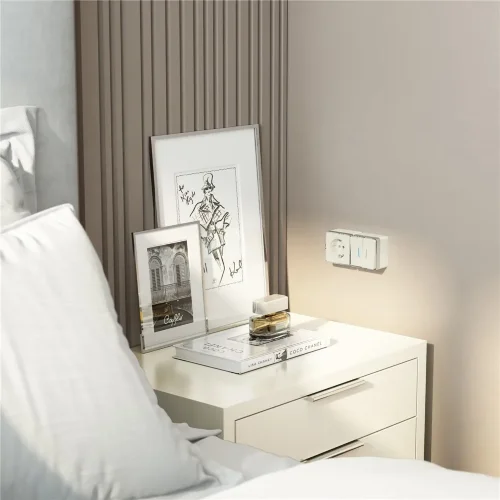 Розетка с заземлением Gallant слоновая кость W5071003 - фото 4