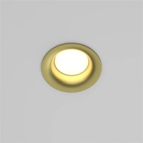 Встраиваемый светильник Slim GX53 12Вт IP 44 (Матовое Золото) - фото 3