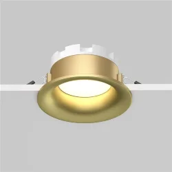 Встраиваемый светильник Slim GX53 12Вт IP 44 (Матовое Золото)