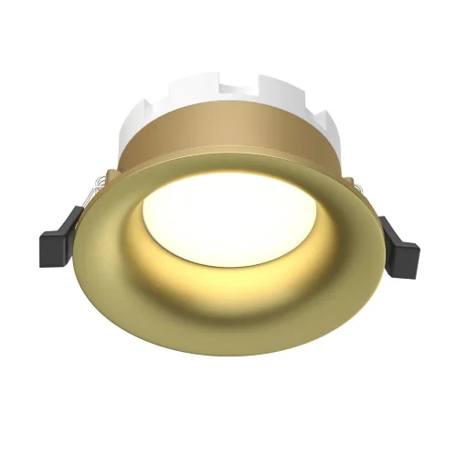 Встраиваемый светильник Изящность / Slim 1*GX53 12 Вт IP 44 (Матовое Золото) DL027-GX53-MG - фото