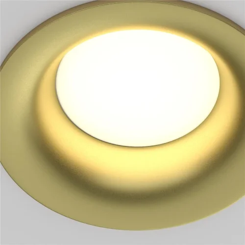 Встраиваемый светильник Изящность / Slim 1*GX53 12 Вт IP 44 (Матовое Золото) DL027-GX53-MG - фото 2