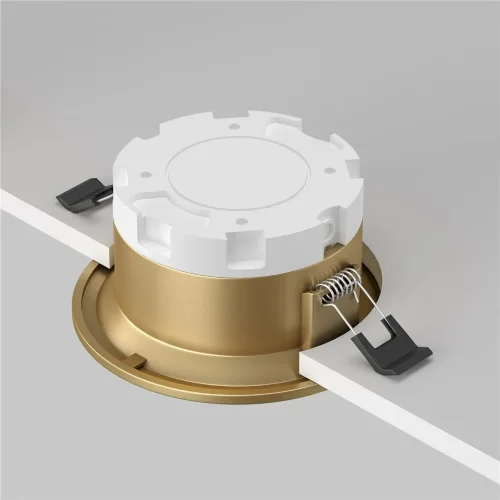 Встраиваемый светильник Изящность / Slim 1*GX53 12 Вт IP 44 (Матовое Золото) DL027-GX53-MG - фото 6