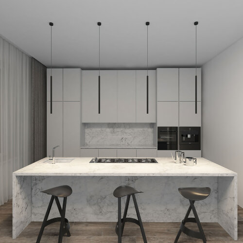 DK4304-BK Подвесной светильник со встроенным светодиодом, 5W, IP 20, 4000K, черный, алюминий. Фото 4