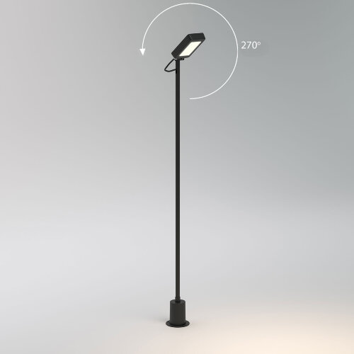 Светильник садово-парковый светодиодный Joli черный - Фото 2