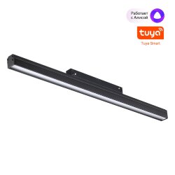 Трековый низковольтный смарт-светильник диммируемый со сменой цв.температуры, (пульт ДУ/Tuya Smart L «Novotech» 359486, серия: FLUM - Приложение Tuya Smart