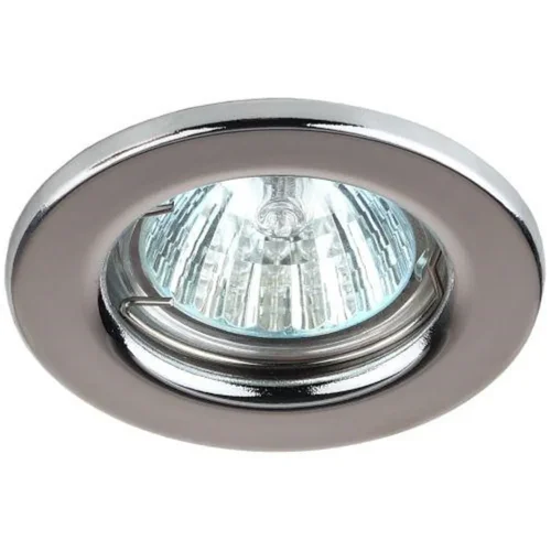 Светильник точечный ST1 CH 50Вт MR16 12В штампован. хром. ЭРА C0043799 - фото 3