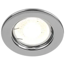 Светильник точечный ST1 CH 50Вт MR16 12В штампован. хром. ЭРА C0043799