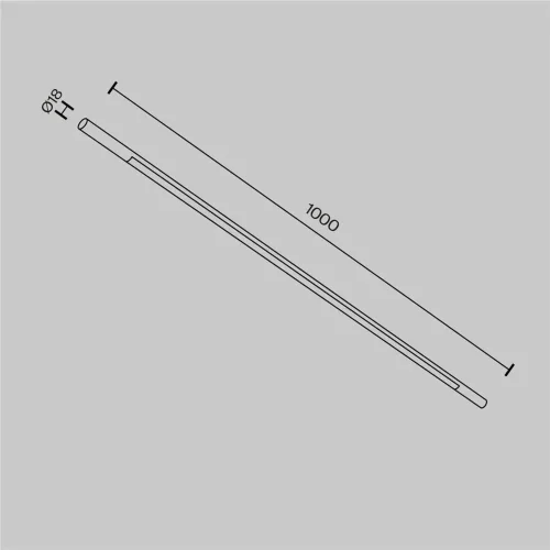 Светильник Basis для системы освещения Axity 3000/6000К 24Вт 120° (Латунь) - фото 4