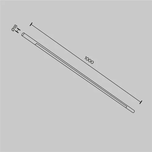 Светильник Basis для системы освещения Axity 3000/6000К 24Вт 120° (Латунь) - фото 10