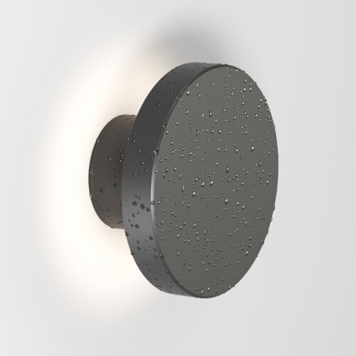 DK9701-BK Настенный светодиодный уличный светильник DRAMEN, IP65, 15 Вт, 3000К, черный, алюминий. Фото 3