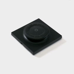 Настенная панель Quick control беспроводная монохромный , черная 035925