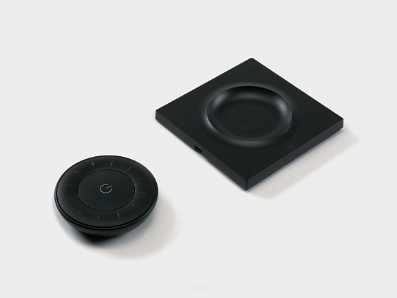 'Настенная панель Quick control беспроводная монохромный , черная. Фото 2