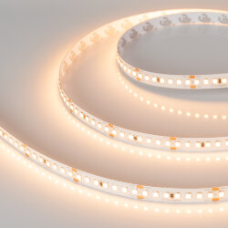 Светодиодная лента RT-A168-10mm 24V Warm2700 CRI98 (17 W/m, IP20, 2835, 5m) (Arlight, Открытый)