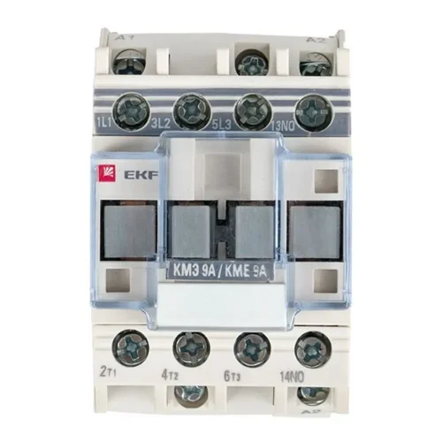 Контактор КМЭ 9А кат. 220В AC 1НО EKF ctr-s-9-220 - фото 2