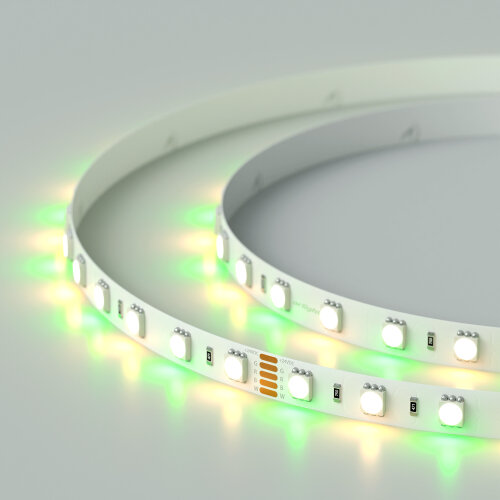Светодиодная лента RT-В60-10mm 24V RGBW-Warm (14.4 W/m, IP20, 5060, 5m) (Arlight, Открытый) 018327(2) - фото 8