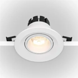 Встраиваемый светильник Elem 1x7Вт 4000K 15°-60° (Белый)