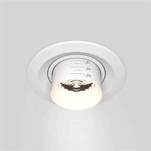 Встраиваемый светильник Elem 1x7Вт 4000K 15°-60° (Белый) - фото 8