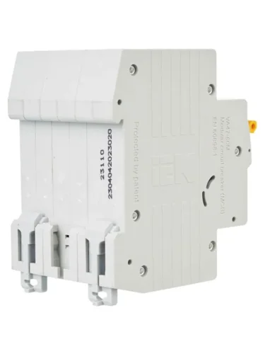 Выключатель автоматический модульный 3п C 20А 6кА ВА47-60M KARAT IEK MVA31-3-020-C - фото 3