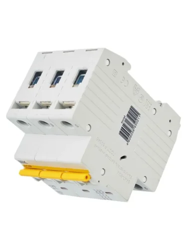 Выключатель автоматический модульный 3п C 20А 6кА ВА47-60M KARAT IEK MVA31-3-020-C - фото 6