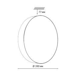 Настенно-потолочный светильник «СОНЕКС» 7780/DL, серия: OPTIMA (накладной) - -
