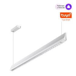 Светильник подвесной диммир. со сменой цв. температуры (управл. - пульт ДУ или прилож. Smart Life) «Novotech» 359551, серия: ITER (крепление на планке) - Приложение Smart Life