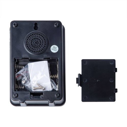 UDB-016W-R1T1-38S-150M-BL-SL Звонок беспроводной, Радиус действия 150м, Черный с серебристым - фото 8