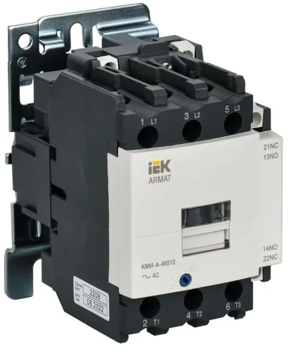 Контактор КМИ-А-46512 LC1D 65А кат. 24В AC 1НО+1НЗ AC-3 IEK AR-ACC-41-065-024-11 - фото