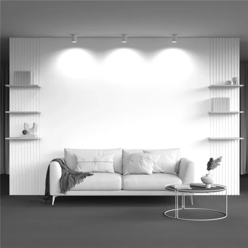 Потолочный светильник Slim GU10 1x10Вт (Белый) - фото 5