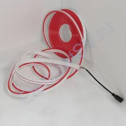 Светодиодный гибкий неон 4.5*13, 12V red LB5 (блистер 5м)
