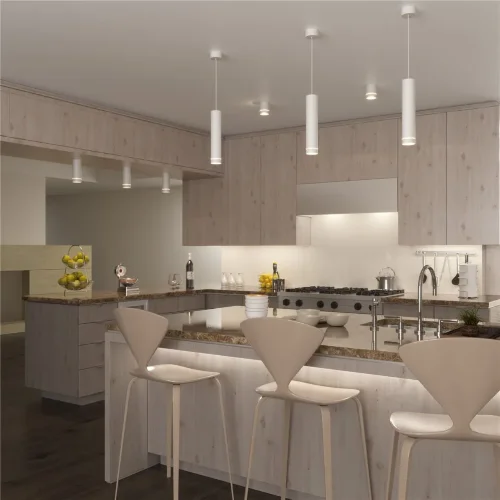 Подвесной светодиодный светильник DLR023 12W 4200K - фото 5