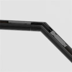 Угол-соединитель 135° Gravity встраиваемый черный (Черный)