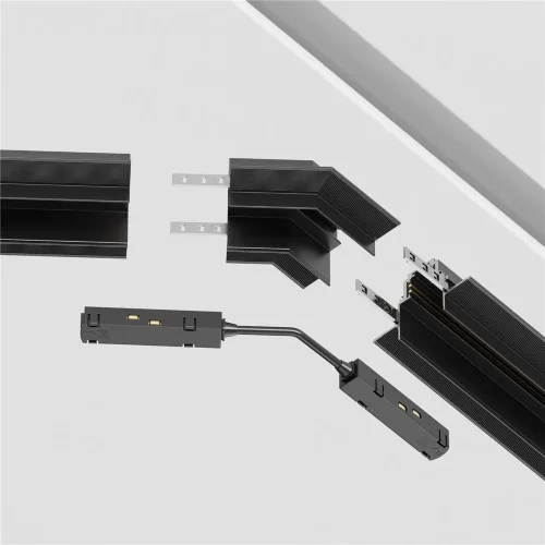 Угол-соединитель 135° Gravity встраиваемый черный (Черный) - фото 4