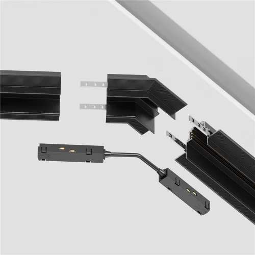 Угол-соединитель 135° Gravity встраиваемый черный (Черный) TRA010CLO-42B - фото 4