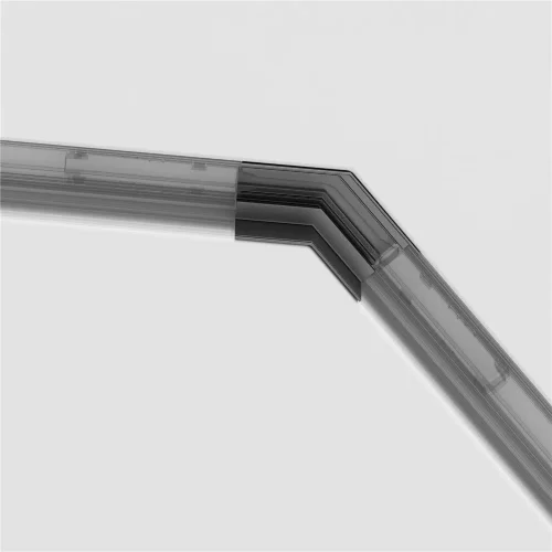 Угол-соединитель 135° Gravity встраиваемый черный (Черный) TRA010CLO-42B - фото 5