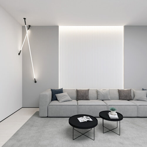 DK7505-BK Cветильник-трос в оплетке FLEX со светодиодом 5м 24V DC 86W 360° 3000К IP20 черный Цветопередача: &gt;90, Световой поток: 3850Лм. Фото 4