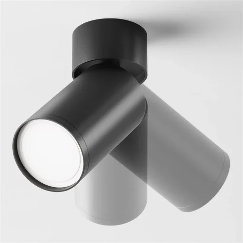 Потолочный светильник FOCUS S GU10 1x10Вт (Черный) - фото 4