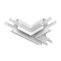 Коннектор Т-образный Exility встраиваемый под ГКЛ 12,5 мм, белый (Белый)