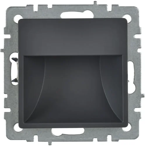 Подсветка светодиодная BRITE встраив. ПЛ20-БрГ механизм графит IEK BR-FL20-K53 - фото 2