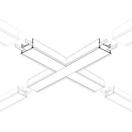 Крестовина SL-LINIA65-F (Arlight, Металл) - фото 2