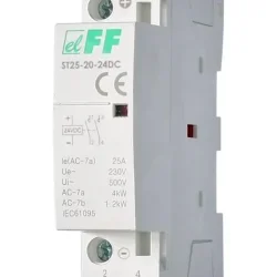 Контактор модульный ST25-20-24 DC 2НО 2.2Вт 2мод. монтаж на DIN-рейку F&amp;F EA13.001.022