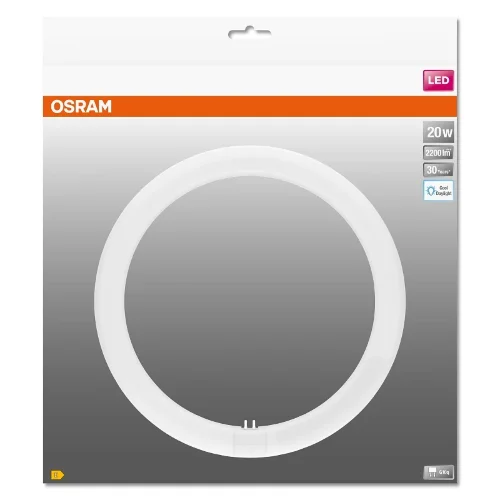 Лампа светодиодная кольцевая LED 20W/6500K (=32W) G10Q D300 230V/ЭМПРА | LEDTUBE 2200LM 30000H - OSRAM. Фото 4