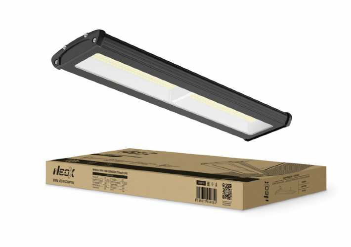 Светильник складской светодиодный WHB02A-10050 100Вт 230В 5000К 11000Лм 110Лм/Вт IP65 без пульсации NEOX - Фото