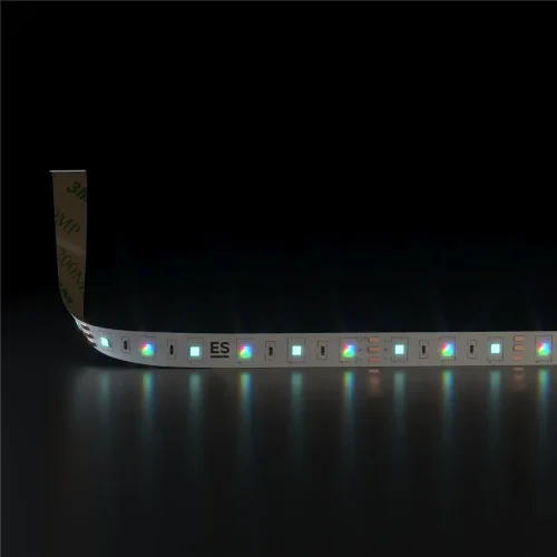 Светодиодная лента 24 В 14,4 Вт/м 60 Led/м 5050+5050 IP20, MIX RGB/теплый белый, 5 м Лента светодиодная 24V 14,4W 60Led 5050+5050 IP20 MIX RGB/теплый белый, 5м - фото 2