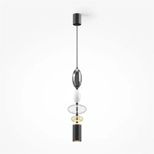 Подвесной светильник Monochrome 2700К 17Вт, GU10x1 (Черный) - фото 6