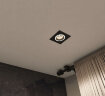 DK2061-BK Встраиваемый светильник IP 20, до 15 Вт, GU10, LED, черный, алюминий. Фото 4