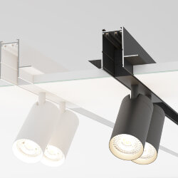 Встраиваемый шинопровод SMART 3м под ГКЛ, белый, Denkirs TR2013-WH