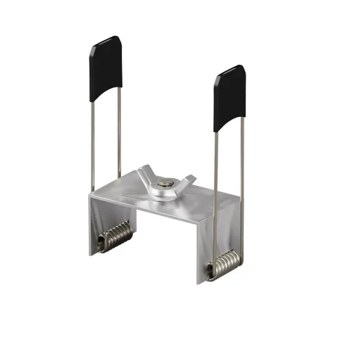 Комплект креплений (для профиля 50×35) 4 шт., ALM-5035T-MT 642036 (Серебро) - фото