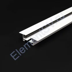 Трек для спотов встраиваемый 2L 2м NX46 (однофазный, 2 провода, белый)