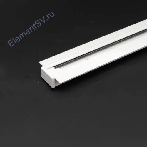 Трек для спотов встраиваемый 2L 2м NX46 (однофазный, 2 провода, белый) - фото 5.